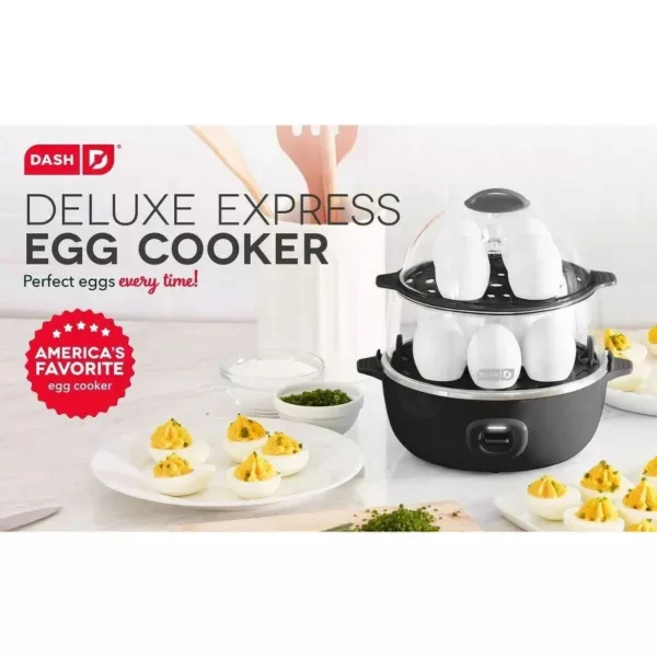Dash Ultimate Deluxe Egg Cooker with Egg Bite Trays