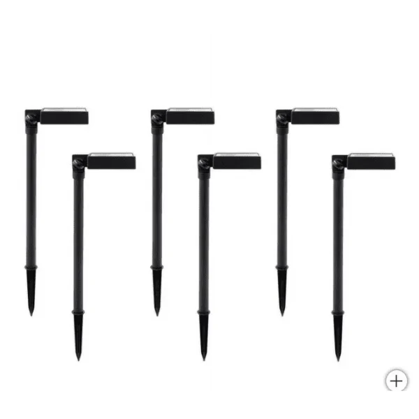 Tommy Bahama Solar LED Down Light, Adjustable Head, 40 Lumen, 6-pack